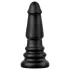 BUTTR Tactical II - plug anale gigante (nero) - 26 cm
