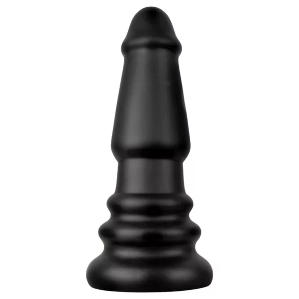 BUTTR Tactical II - plug anale gigante (nero) - 26 cm