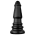 BUTTR Tactical II - plug anale gigante (nero) - 26 cm