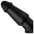 BUTTR Tactical II - plug anale gigante (nero) - 26 cm