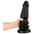 BUTTR Tactical II - plug anale gigante (nero) - 26 cm