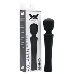 Pixey Aquamini - mini wand vibratore (nero)