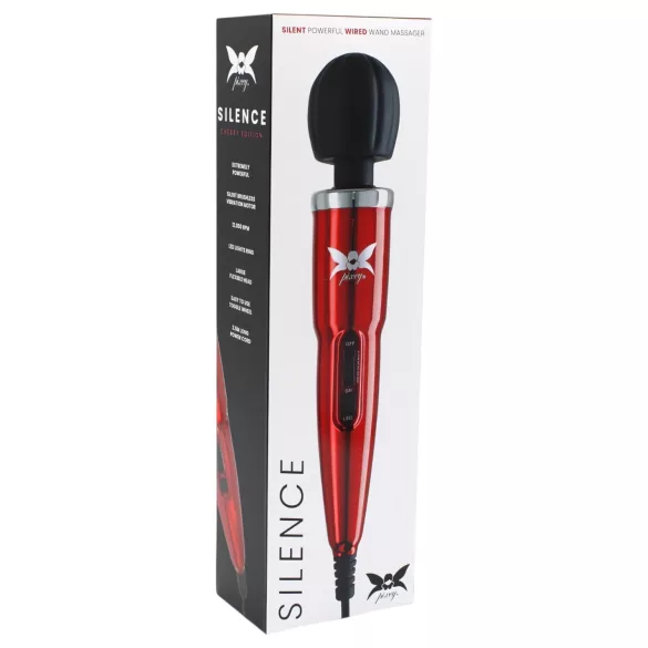 Pixey Silence - vibratore massaggiante silenzioso (rosso)