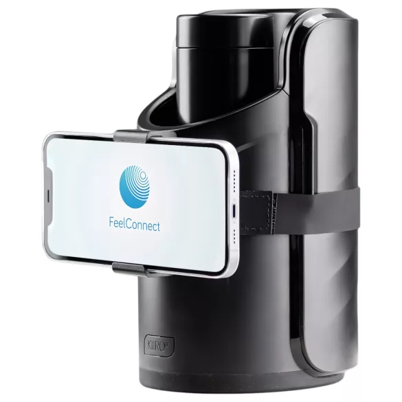 Kiiroo Keon - masturbatore con supporto per telefono - nero