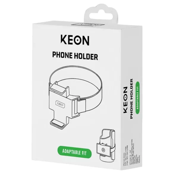Kiiroo Keon - masturbatore con supporto per telefono - nero