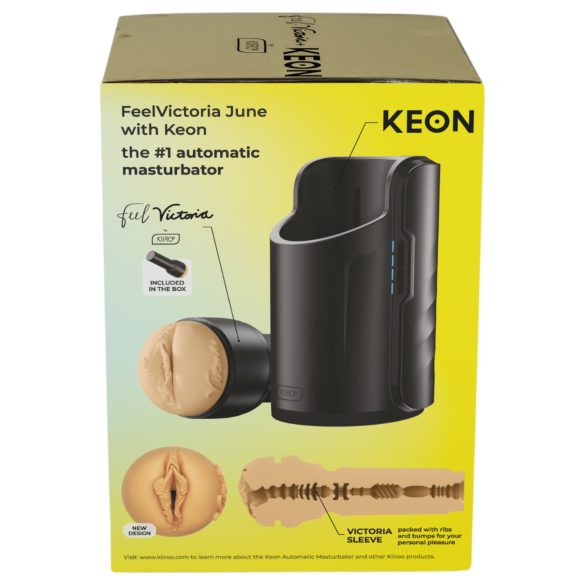 Kiiroo Keon Wifi + Victoria June - masturbatore realistico vagina
