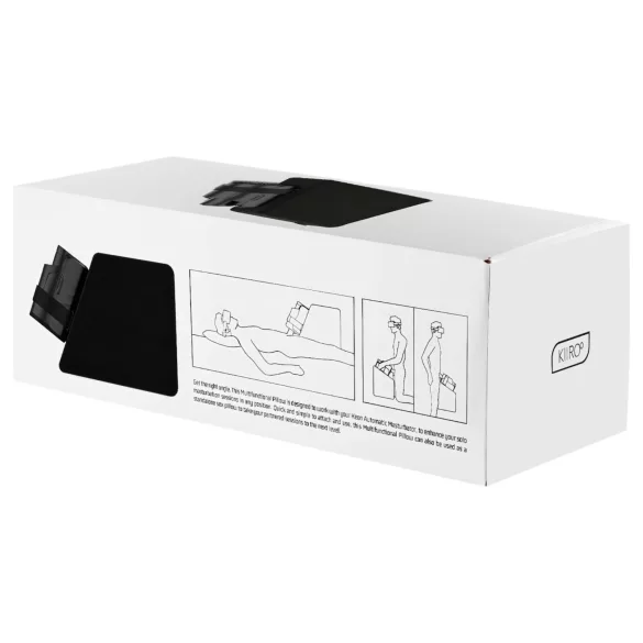 Kiiroo Keon - supporto per masturbatore e cuscino - nero