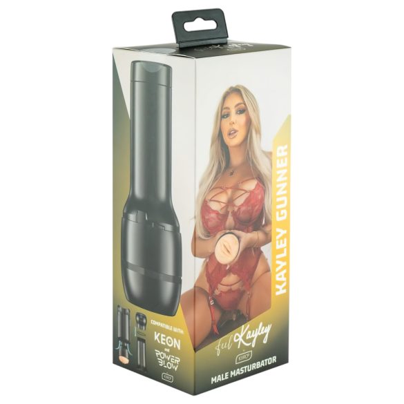 Kiiroo Kayley Gunner - Vagina simulatore compatibile PowerBlow (naturale)