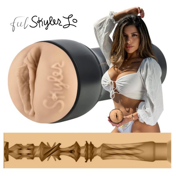 Kiiroo Skyler Lo - Masturbatore Realistico Naturale, Compatibile PowerBlow