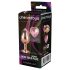 Gleaming Love - plug in alluminio con pietra a forma di cuore - M (oro rosa)