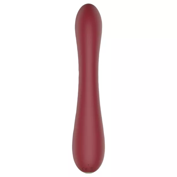 Romance Emily - vibratore punto G con braccio clitorideo - silicone rosso