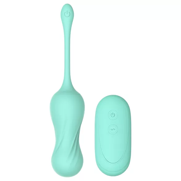 Il Negozio delle Dolci Tentazioni - Ovulo vibrante radio, ricaricabile (menta)