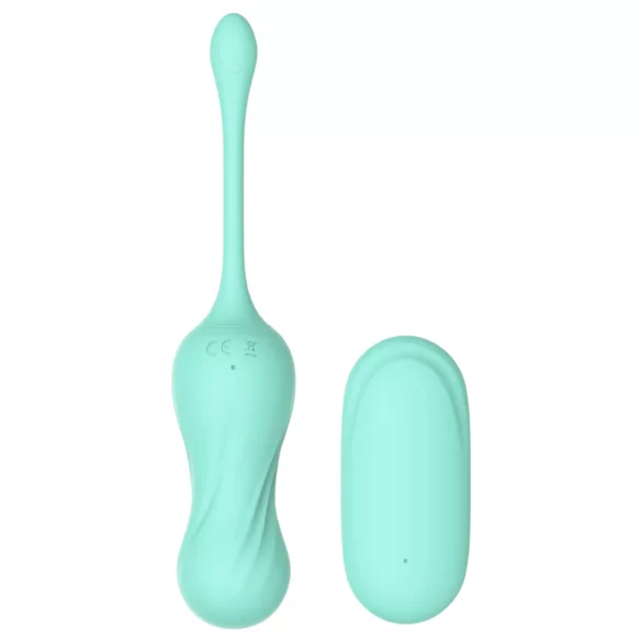 Il Negozio delle Dolci Tentazioni - Ovulo vibrante radio, ricaricabile (menta)