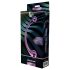 Dreamtoys - dildo massaggiatore in vetro (metallizzato)