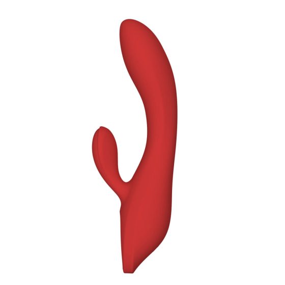 Rivoluzione Rossa Sofia - Vibratore ricaricabile con stimolatore clitorideo (rosso)