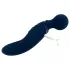 Glam - vibratore wand a doppia estremità (grigio scuro)