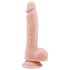 Mr. Dixx 7.6 - Dildo con ventosa e testicoli - naturale (19,5 cm)