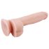 Mr. Dixx 7.6 - Dildo con ventosa e testicoli - naturale (19,5 cm)