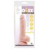 Mr. Dixx 7.6 - Dildo con ventosa e testicoli - naturale (19,5 cm)