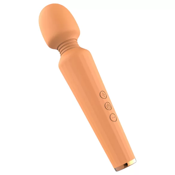 Glam - vibratore massaggiante ricaricabile - arancione
