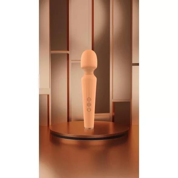 Glam - vibratore massaggiante ricaricabile - arancione