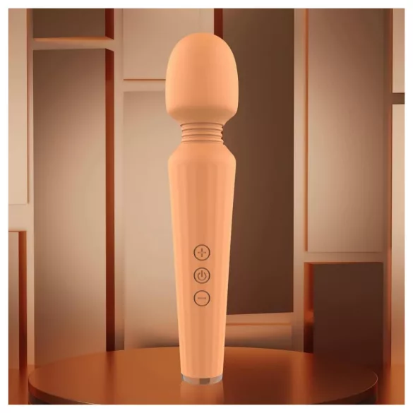 Glam - vibratore massaggiante ricaricabile - arancione