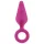 Flirts Pull Plug - plug anale piccolo - silicone rosa