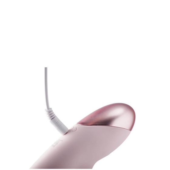 Vibratore Ricaricabile con Stimolatore Clitorideo Vivre Coco (rosa)