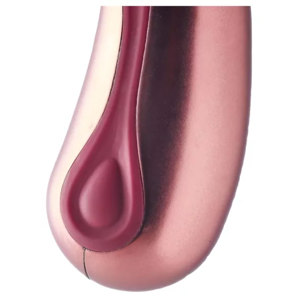Dinky Jimmy K. Duo - vibratore con stimolatore clitorideo ricaricabile - rosso