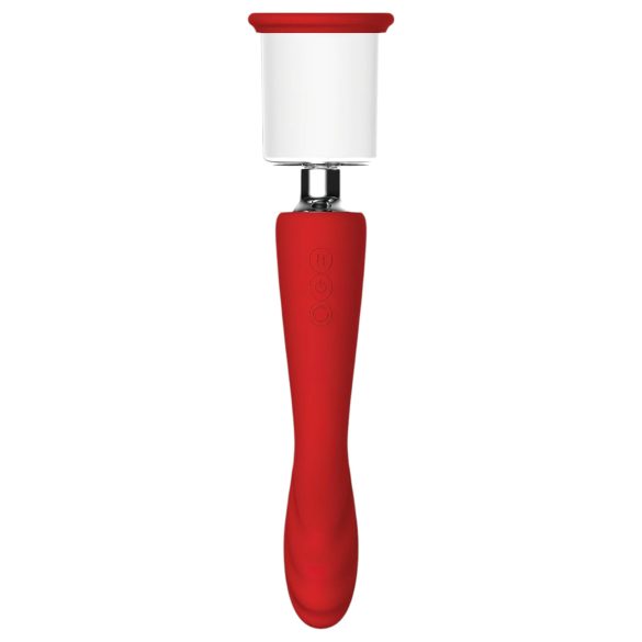Red Revolution Georgia - Vibratore G-spot e pompa vaginale (rosso)