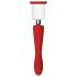 Red Revolution Georgia - Vibratore G-spot e pompa vaginale (rosso)