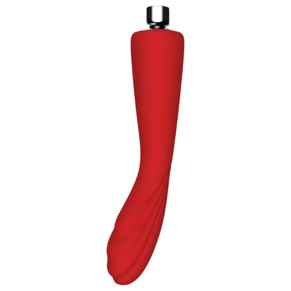 Red Revolution Georgia - Vibratore G-spot e pompa vaginale (rosso)