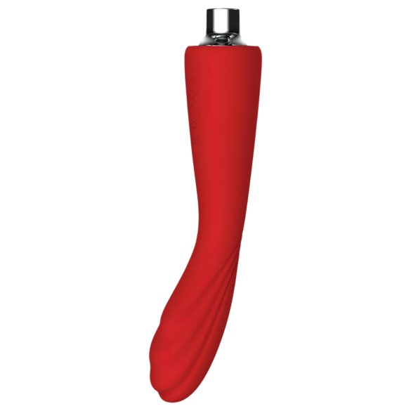 Red Revolution Georgia - Vibratore G-spot e pompa vaginale (rosso)