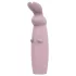 Nude Hazel - vibratore clitorideo rabbit ricaricabile - silicone viola