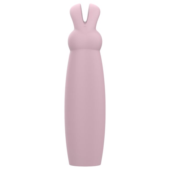 Nude Hazel - vibratore clitorideo rabbit ricaricabile - silicone viola