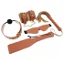 Blaze Elite - set BDSM 5 pezzi - color cognac