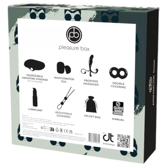 Pleasure Box Love to Play - set masturbatore uomo - 6 pezzi