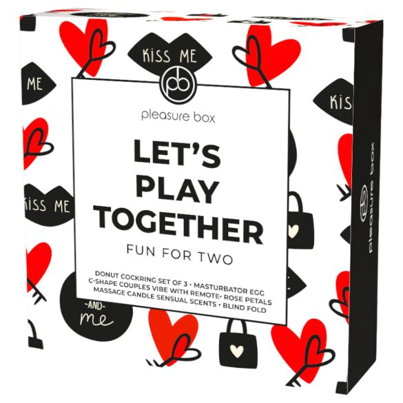 Pleasure Box Let's Play Together - set per coppie - 7 pezzi