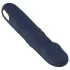 Goddess - vibratore rotante con perline spingenti (blu scuro)