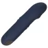 Goddess - vibratore rotante con perline spingenti (blu scuro)