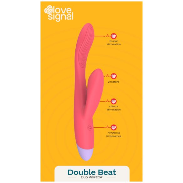 Dreamtoys Love Signal - vibratore punto G con braccio clitorideo