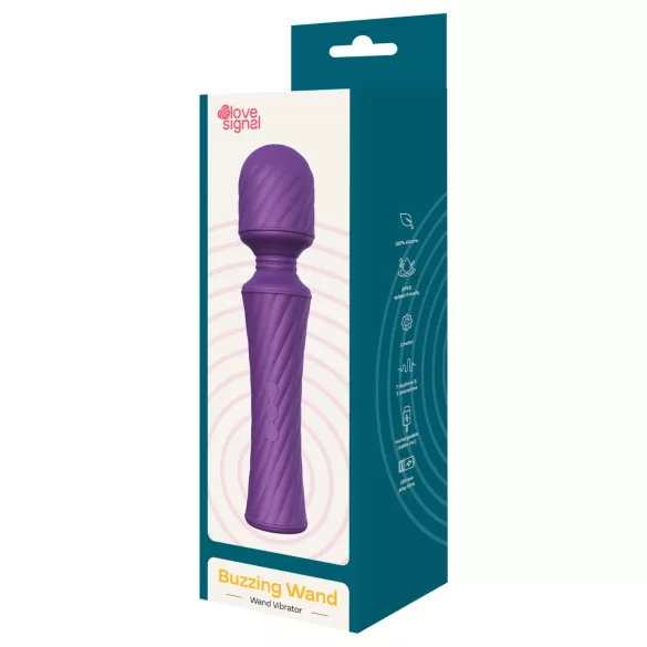 Dreamtoys - vibratore massaggiante - stimolazione potente - silicone viola