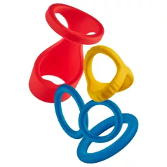Dreamtoys Love Signal - set di anelli fallici (multicolore)