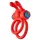 Dreamtoys Love Signal - anello vibrante per pene (rosso)