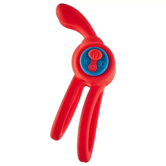 Dreamtoys Love Signal - anello vibrante per pene (rosso)