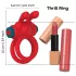 Dreamtoys Love Signal - anello vibrante per pene (rosso)