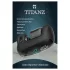 Titanz Auto Squeeze - masturbatore automatico (nero)