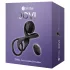 Snail Vibe Jovi - anello fallico con vibratore coppia - silicone nero