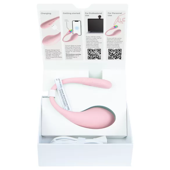 Kiiroo Spot - ovetto vibrante - silicone rosa