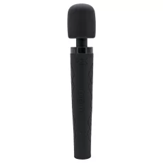Pixey Deluxe Black Velvet - vibratore wand M (nero)